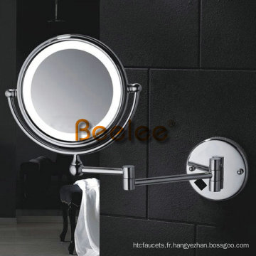 Miroir de maquillage de salle de bains LED de 8 pouces (M-9208)